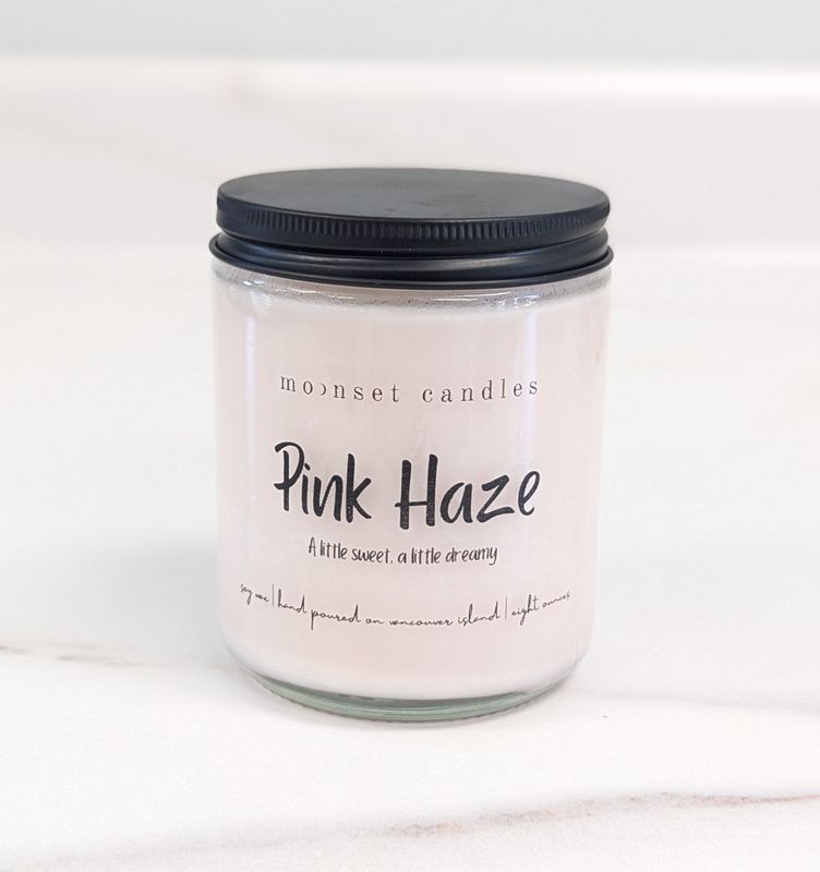 Pink Haze 8 oz Candle