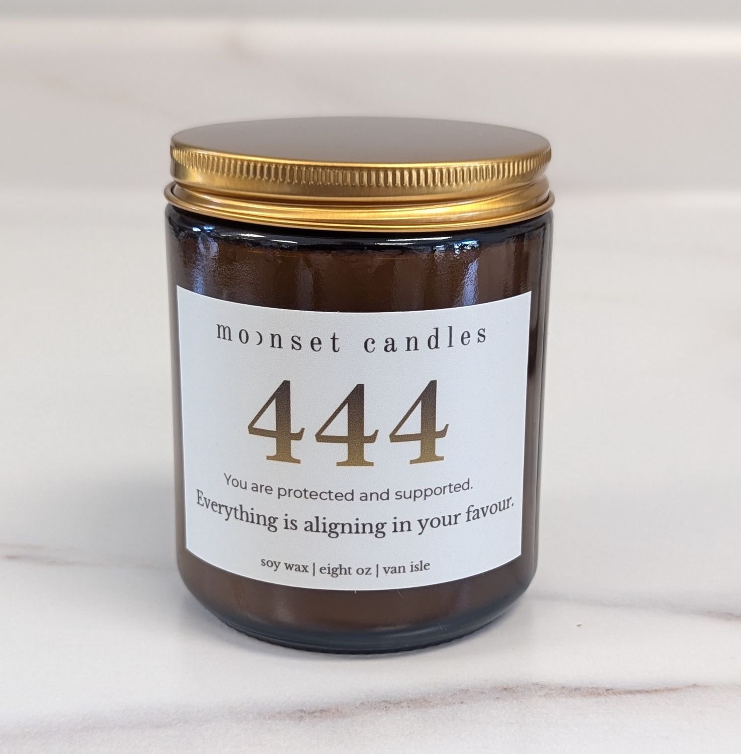 444 Numerology 8 oz Candle