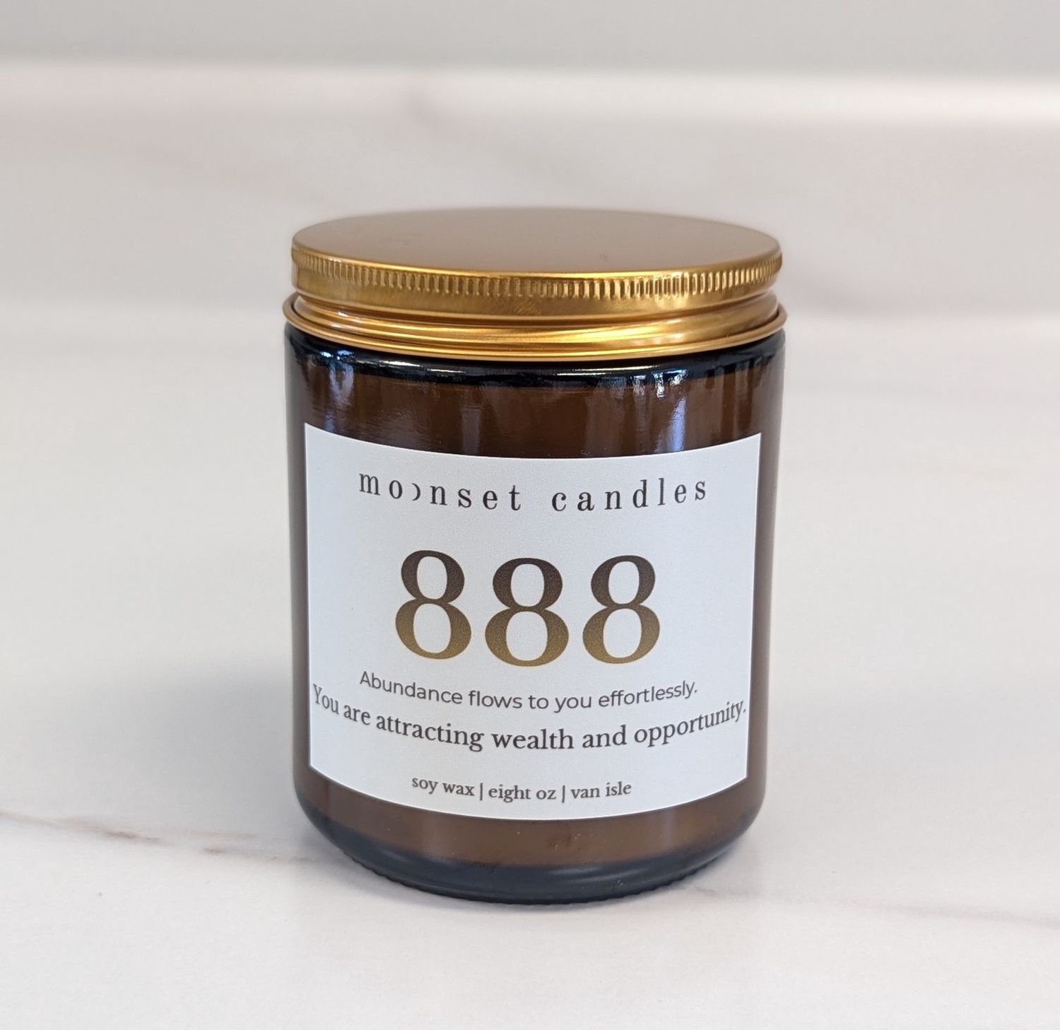 888 Numerology 8 oz Candle