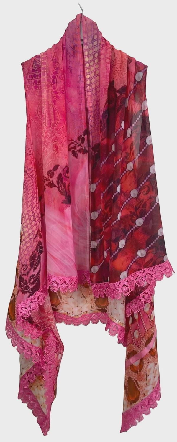 PRG8805 Sheer Avatar Pure Silk Versatile Vest