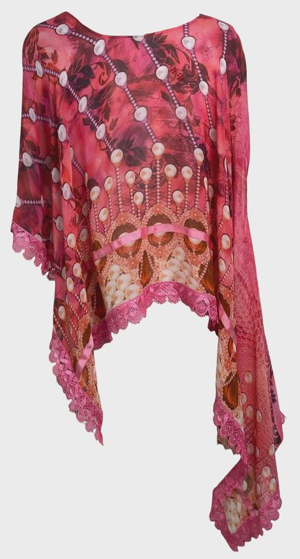 PRG8805 Sheer Avatar Pure Silk Versatile Vest