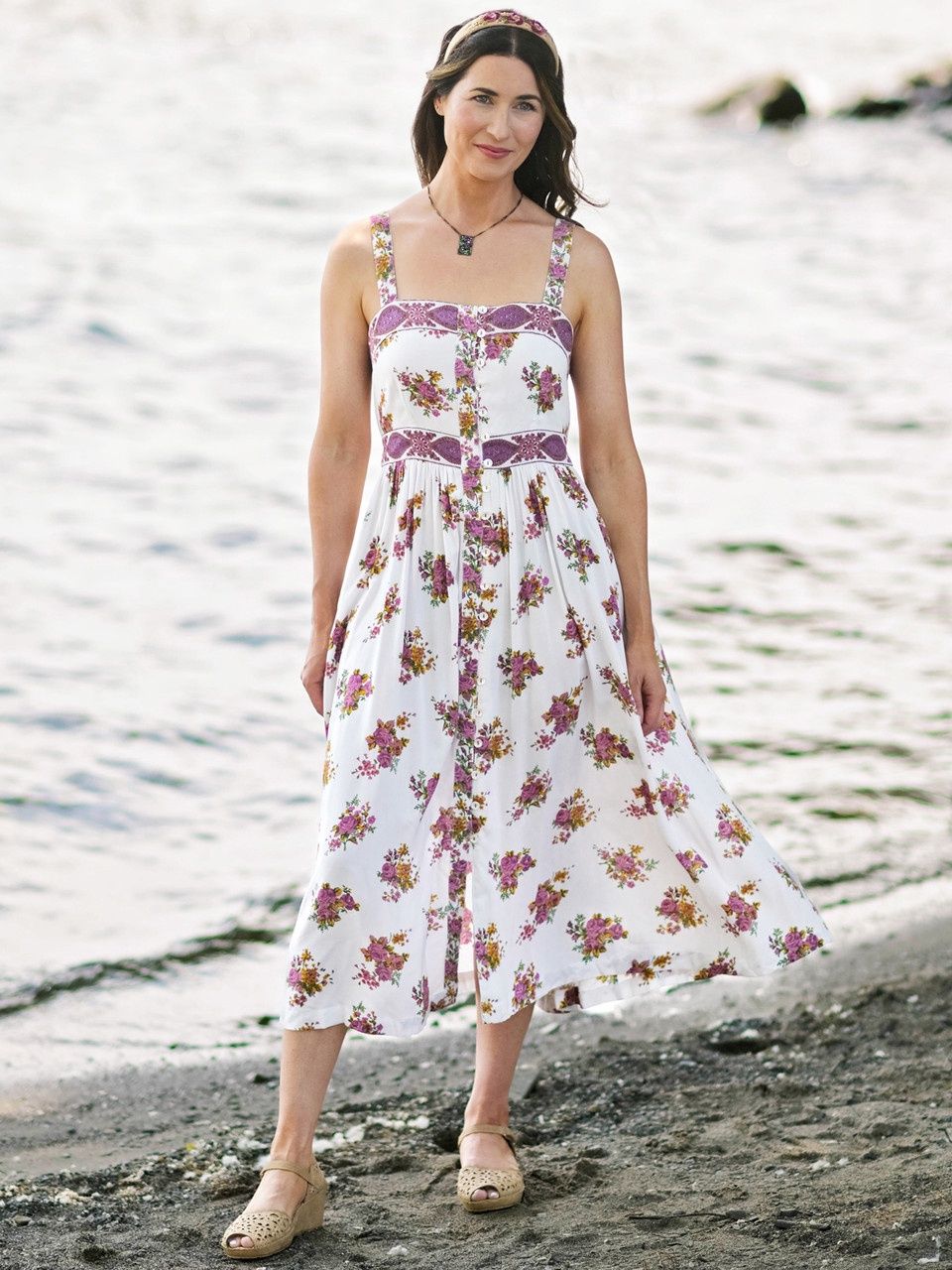 Estella Sundress - Purple