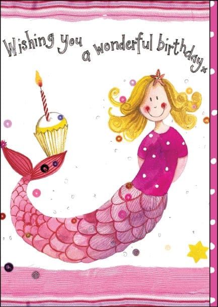 Mermaid Card