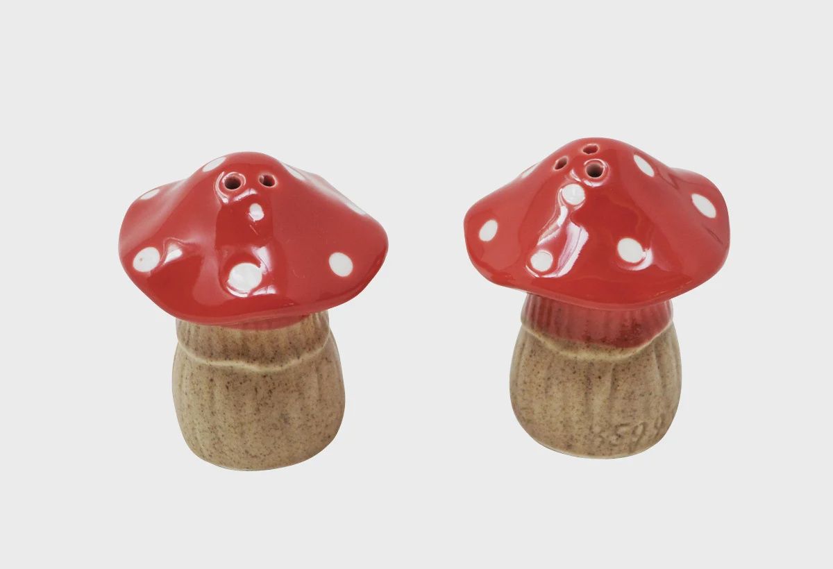 Mushroom Salt and Pepper Shakers