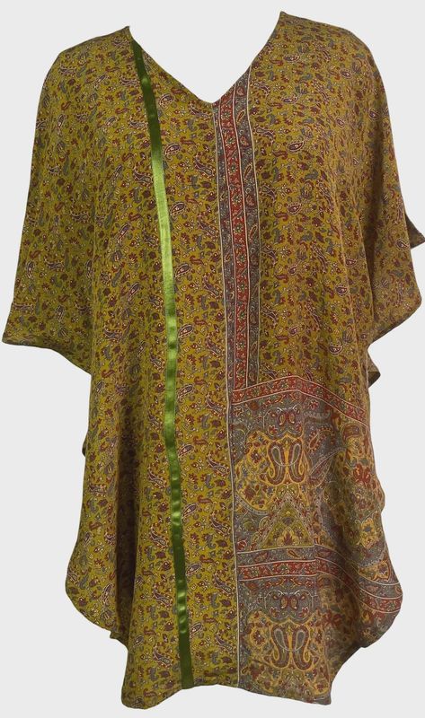 PRC8973 Avatar Pure Silk Waterfall Top