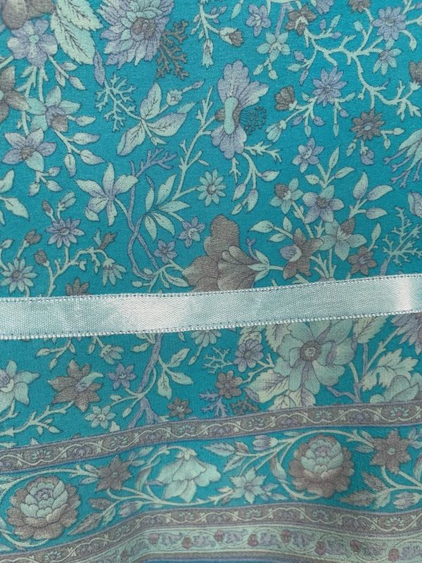 PRC9005 Avatar Pure Silk Kimono-Sleeved Top