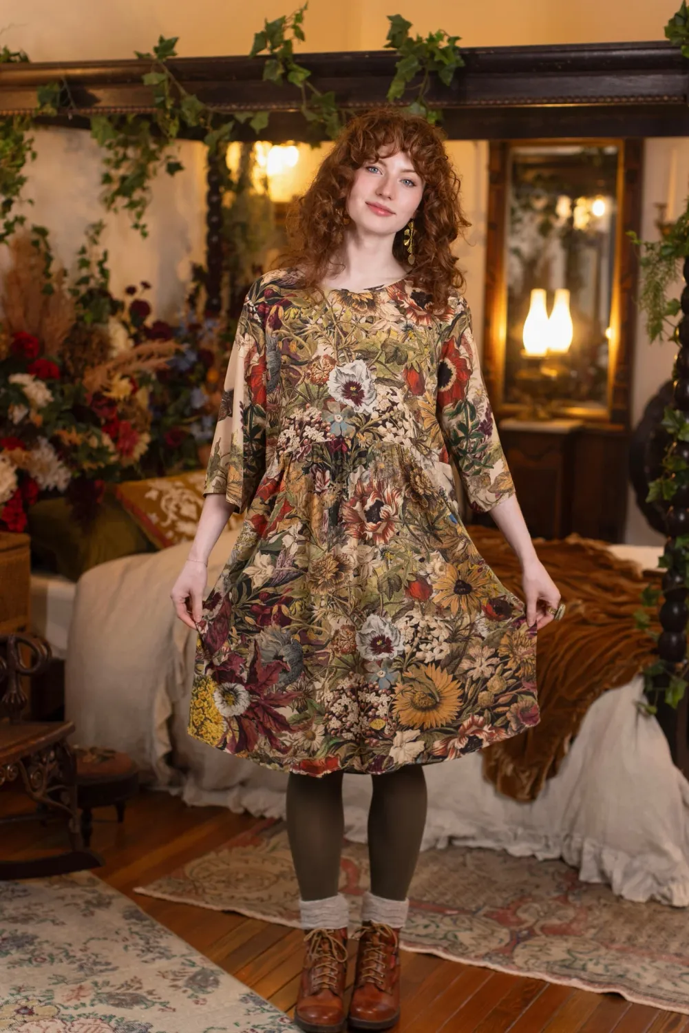 Golden Hour Artist Dress