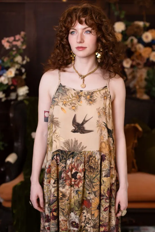Golden Hour Boheme Slip Dress