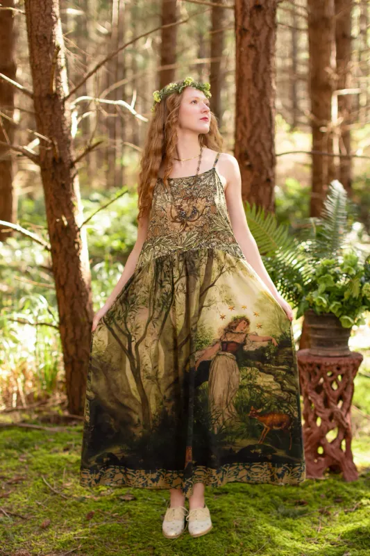 The Dawning Bohéme Slip Dress