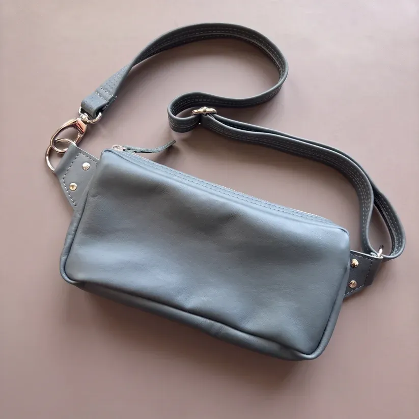 Bandolier Bag Steel Blue