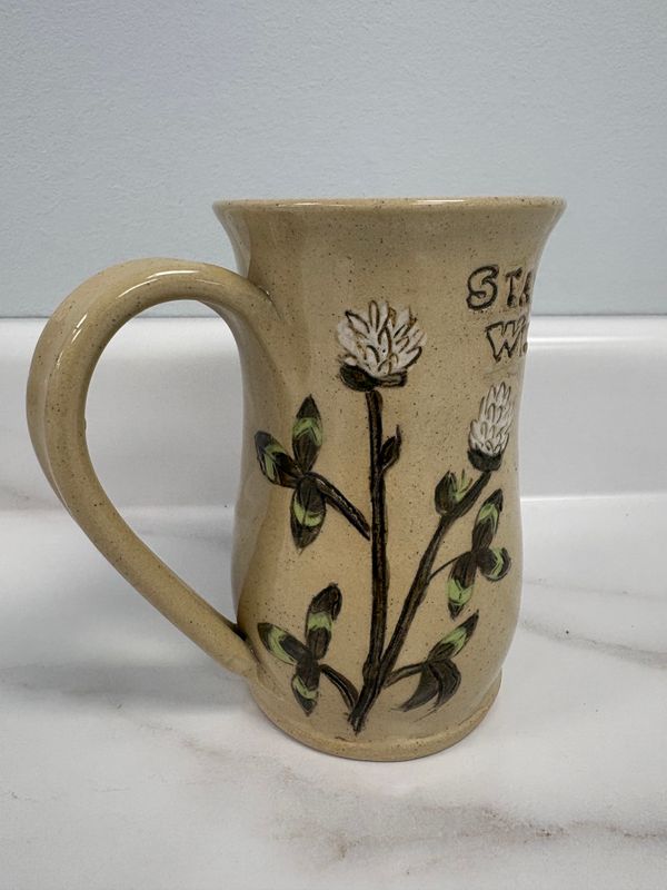 Stay Wild Mug - White Clover