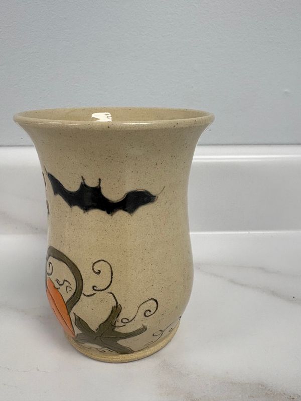 Stay Wild Mug- Pumpkin &amp; Bat