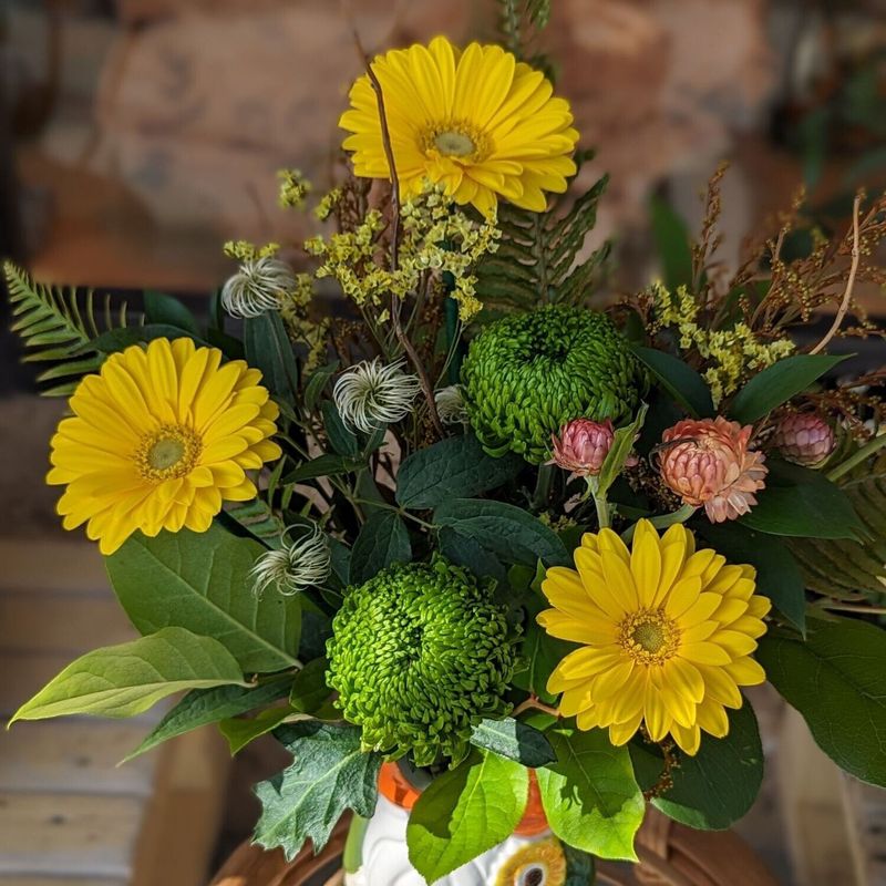 Autumn Gnome Arrangement
