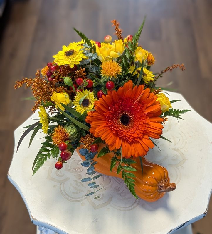 Autumn Squash Arrangement