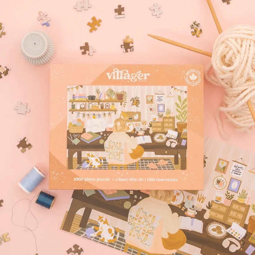 Grandma Hobbies 1000 Piece Puzzle