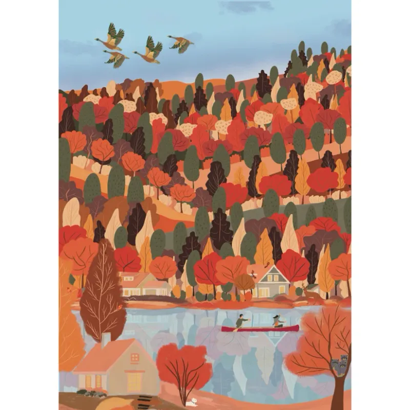 Changing Seasons 1000 Piece Puzzle