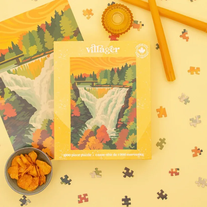 Autumn Cascade 1000 Piece Puzzle