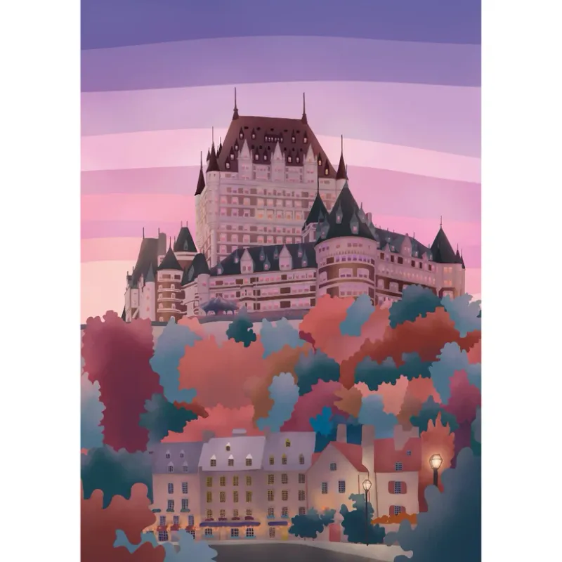 Quebec City 500 Piece Puzzle