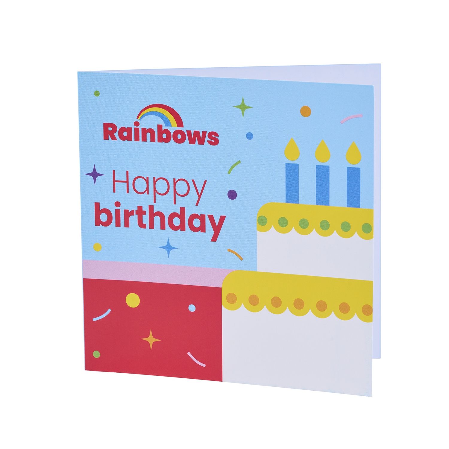 Rainbows birthday cards (6 pack)