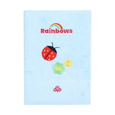 Rainbows fluffy notebook
