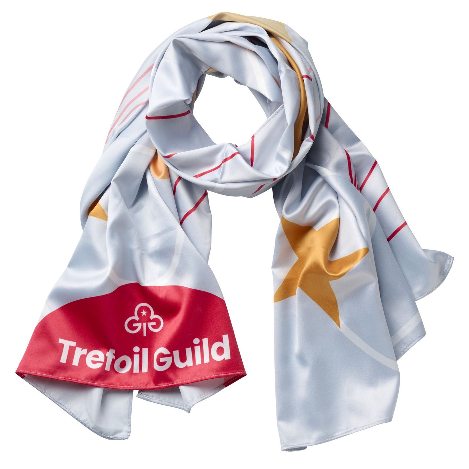Trefoil guild scarf