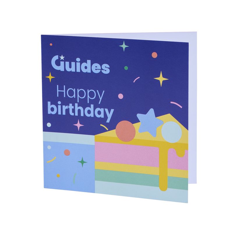Guides birthday cards (6 pack)