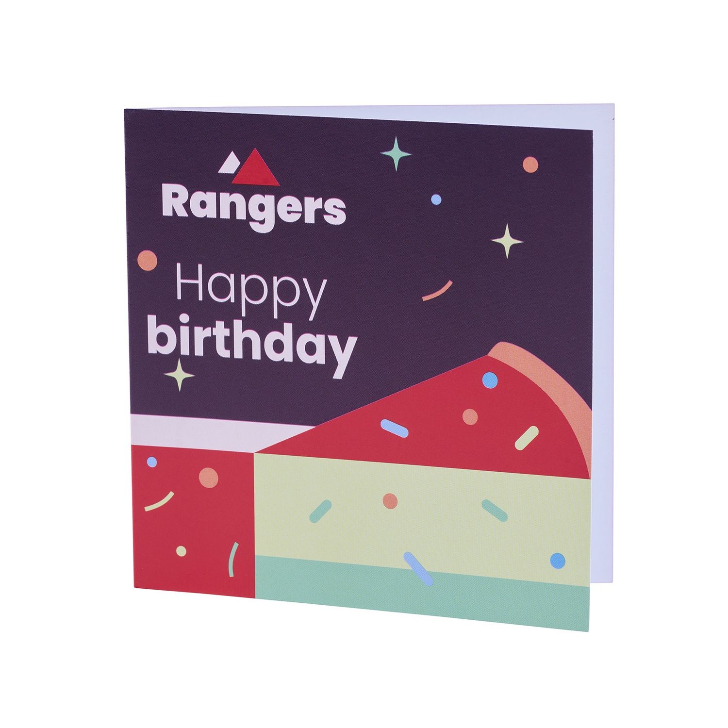 Rangers birthday cards (6 pack)
