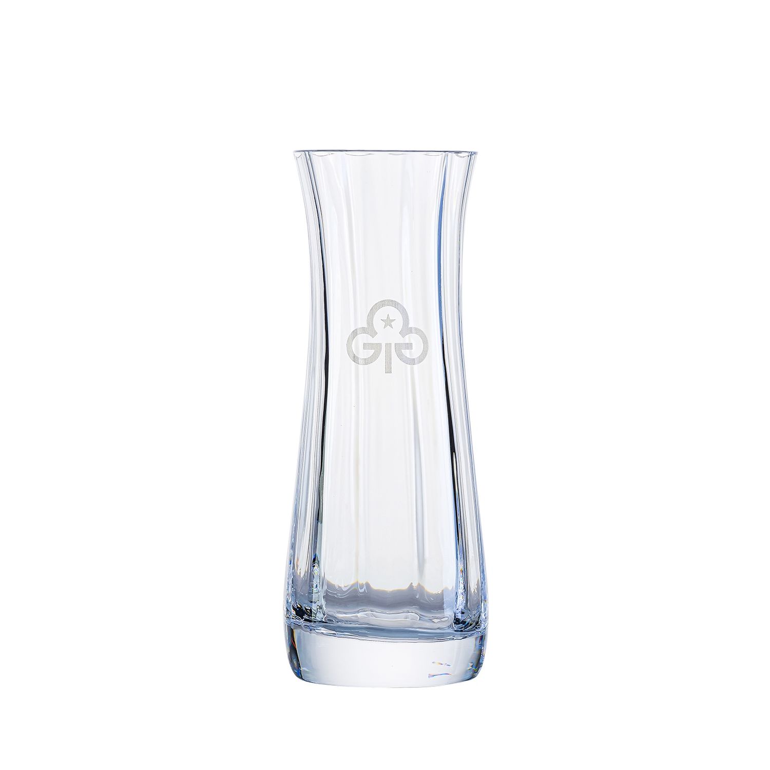 Crystal bluebell vase