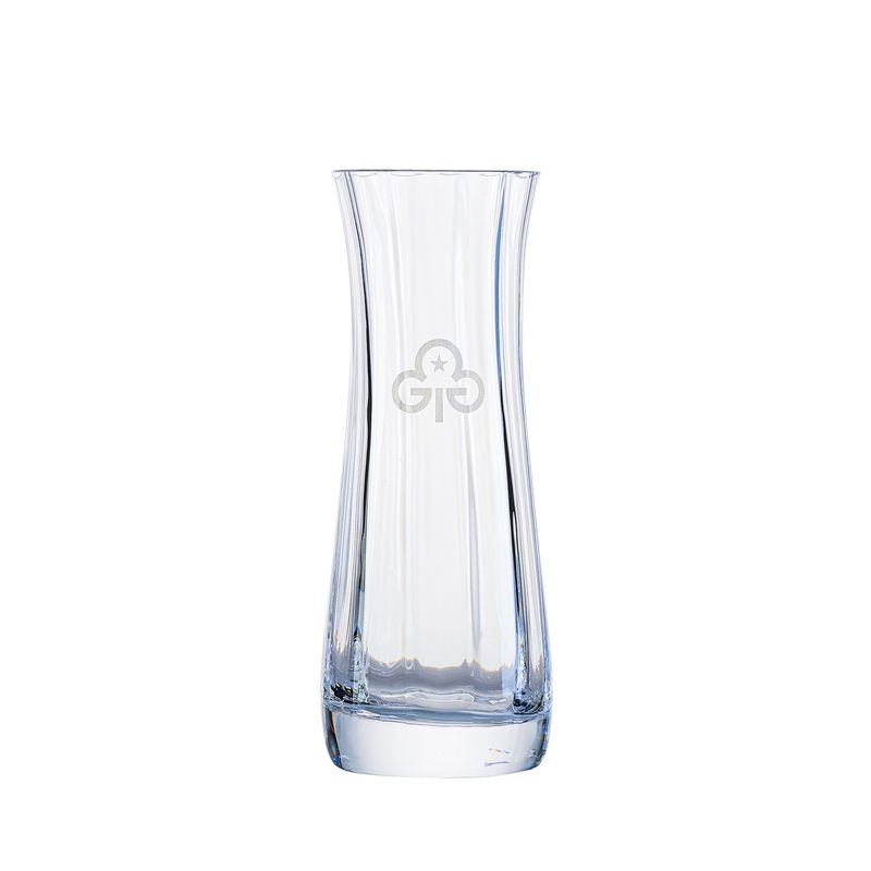 Crystal bluebell vase