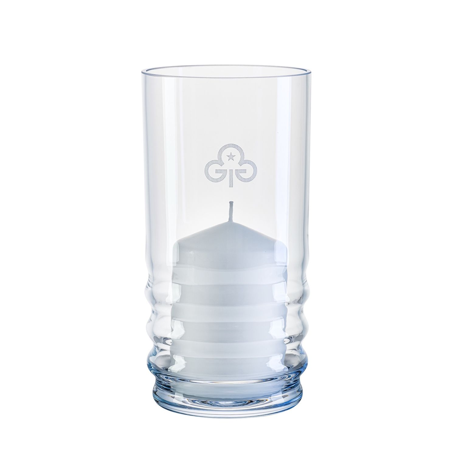 Wibble small hurricane candle holder
