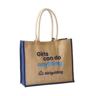 Girls can do anything jute bag