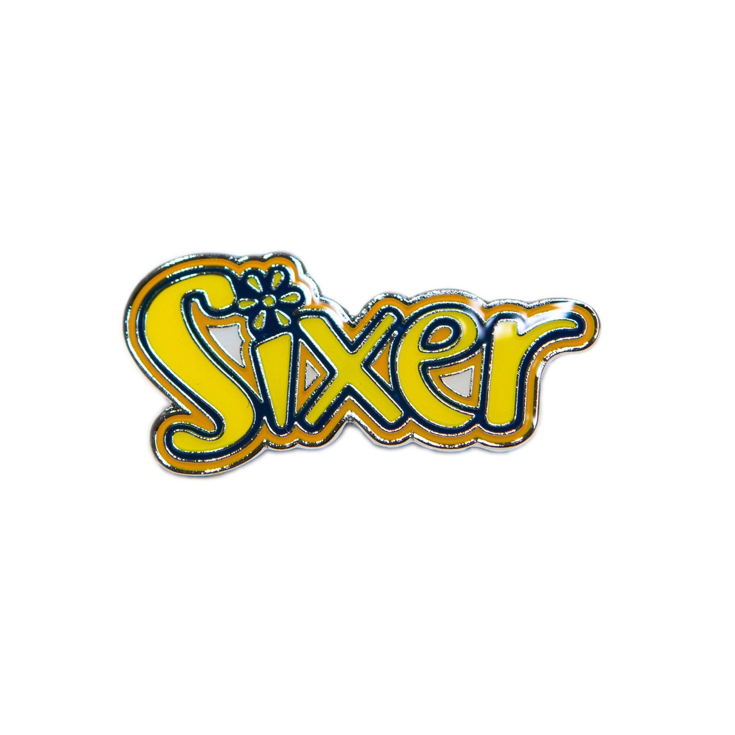 Brownies leadership badges, Option: Sixer metal badge