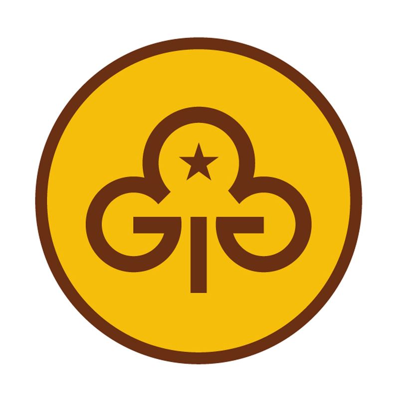 Brownies trefoil woven badge (2023)
