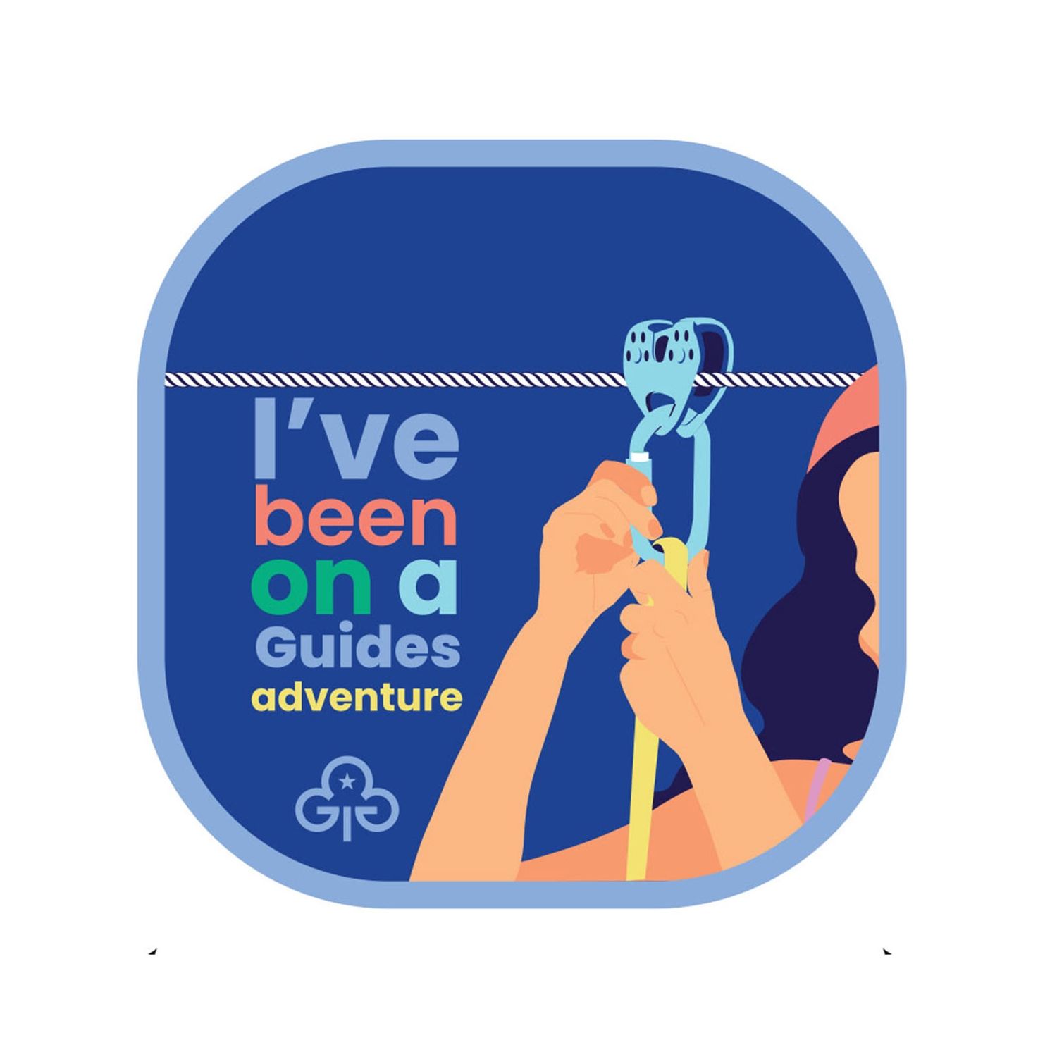 Guides I&#39;ve been on an adventure woven badge