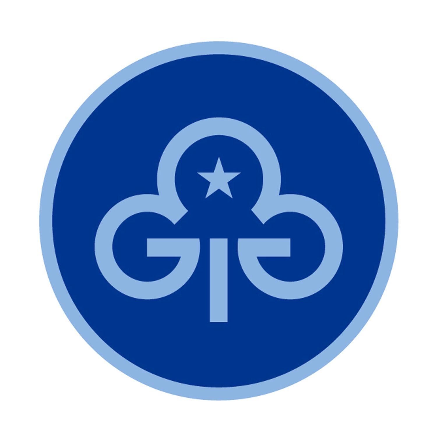 Guides trefoil woven badge (2023)