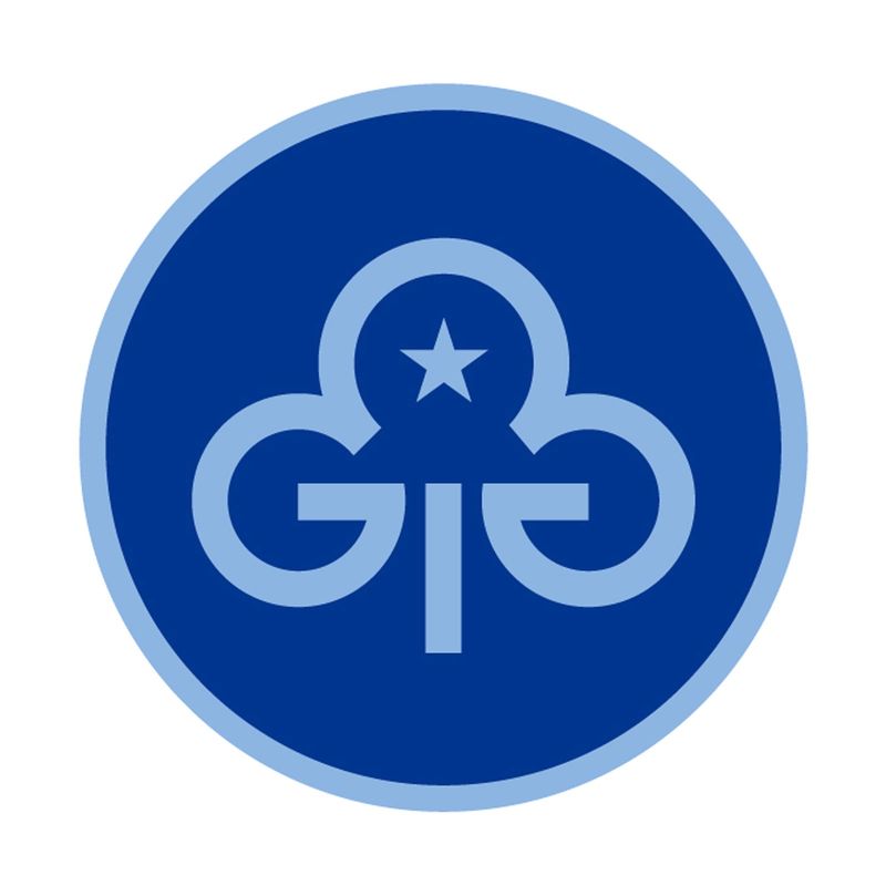 Guides trefoil woven badge (2023)