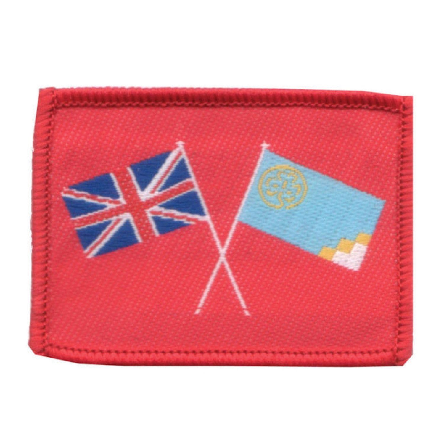 International woven badge (old trefoil)