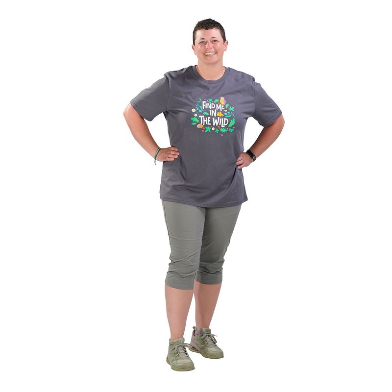 Find me in the wild t-shirt