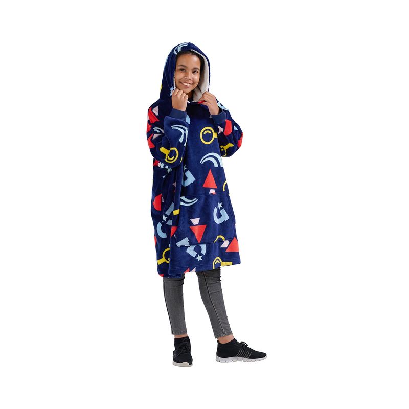 Girlguiding oversized fleece hoodie (child)