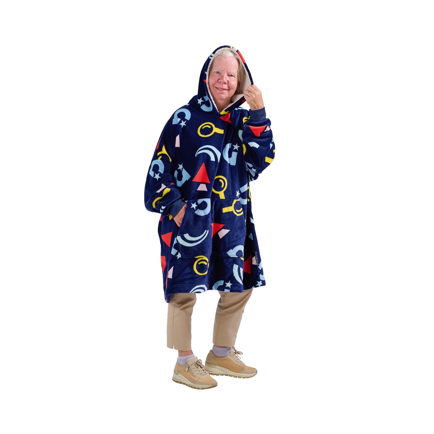 Girlguiding oversized fleece hoodie (adult)