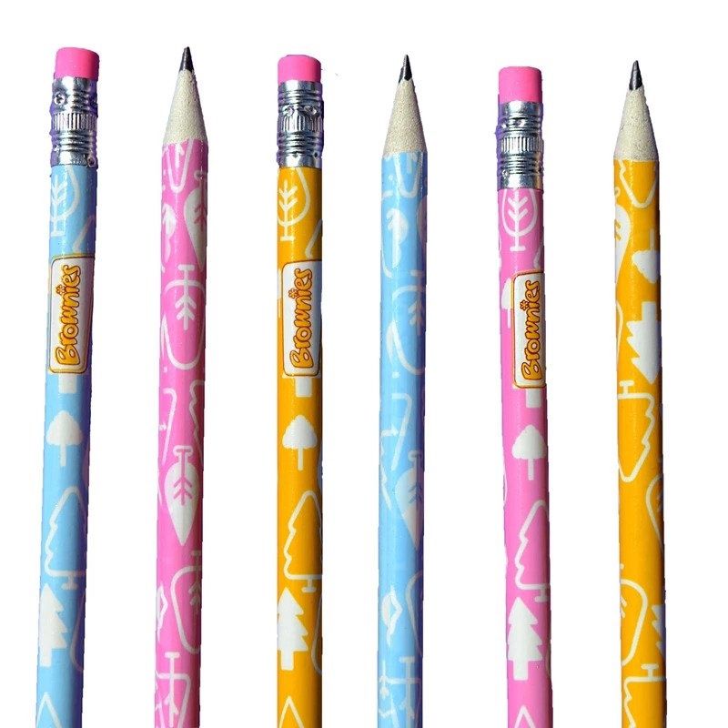 Brownies tree pencils (6 pack)