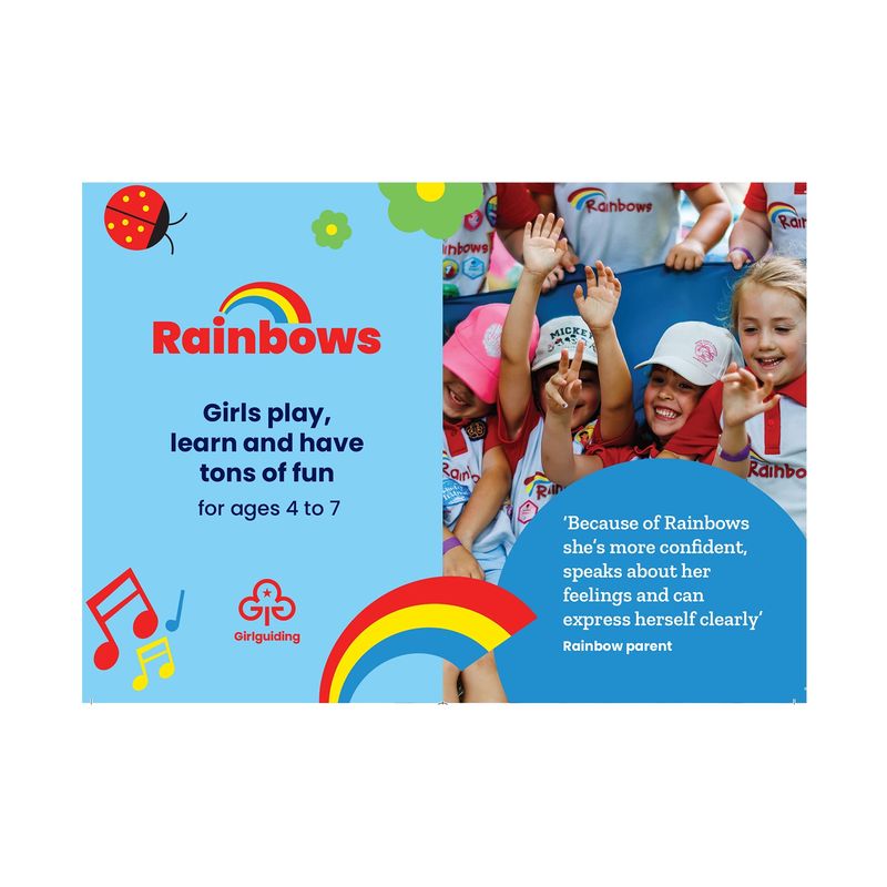 Rainbows postcards (50 pack)