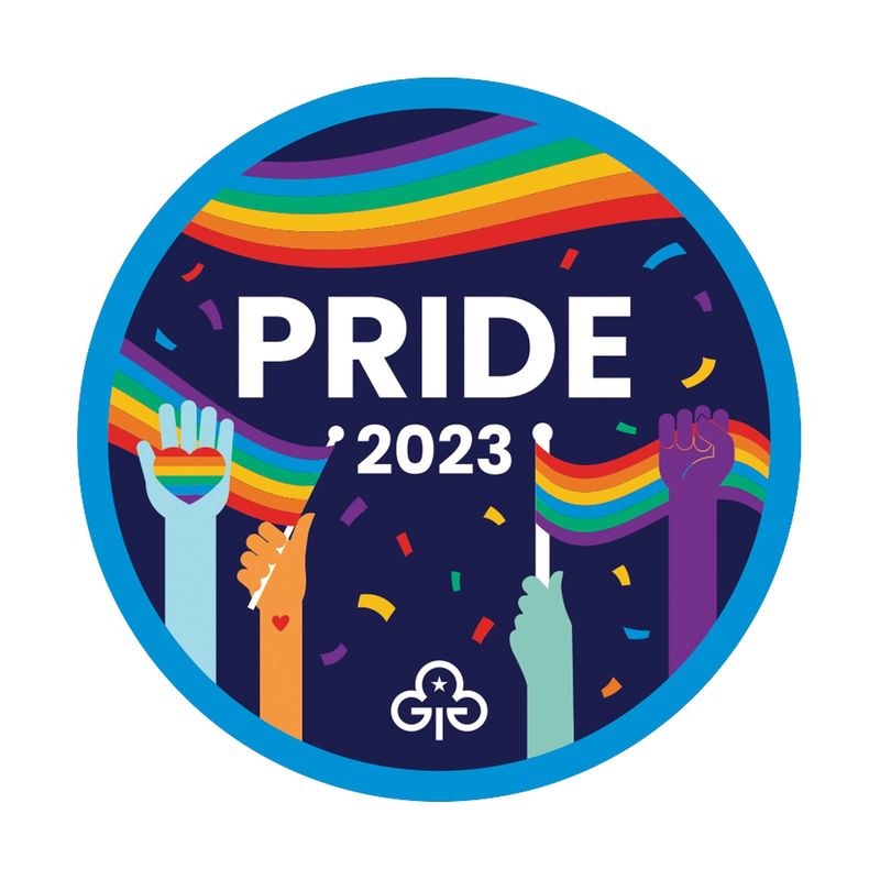 Pride 2023 woven badge