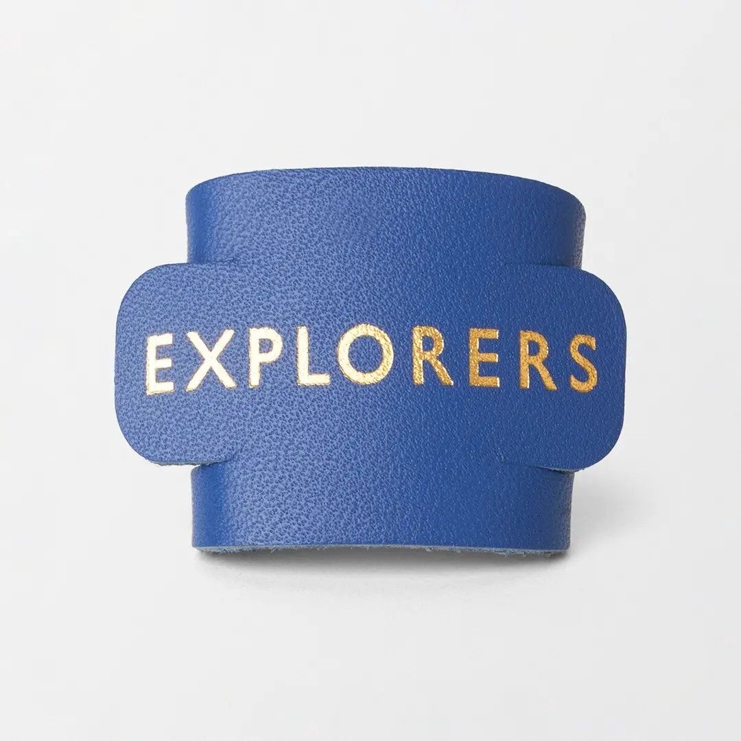 Explorers leather woggle