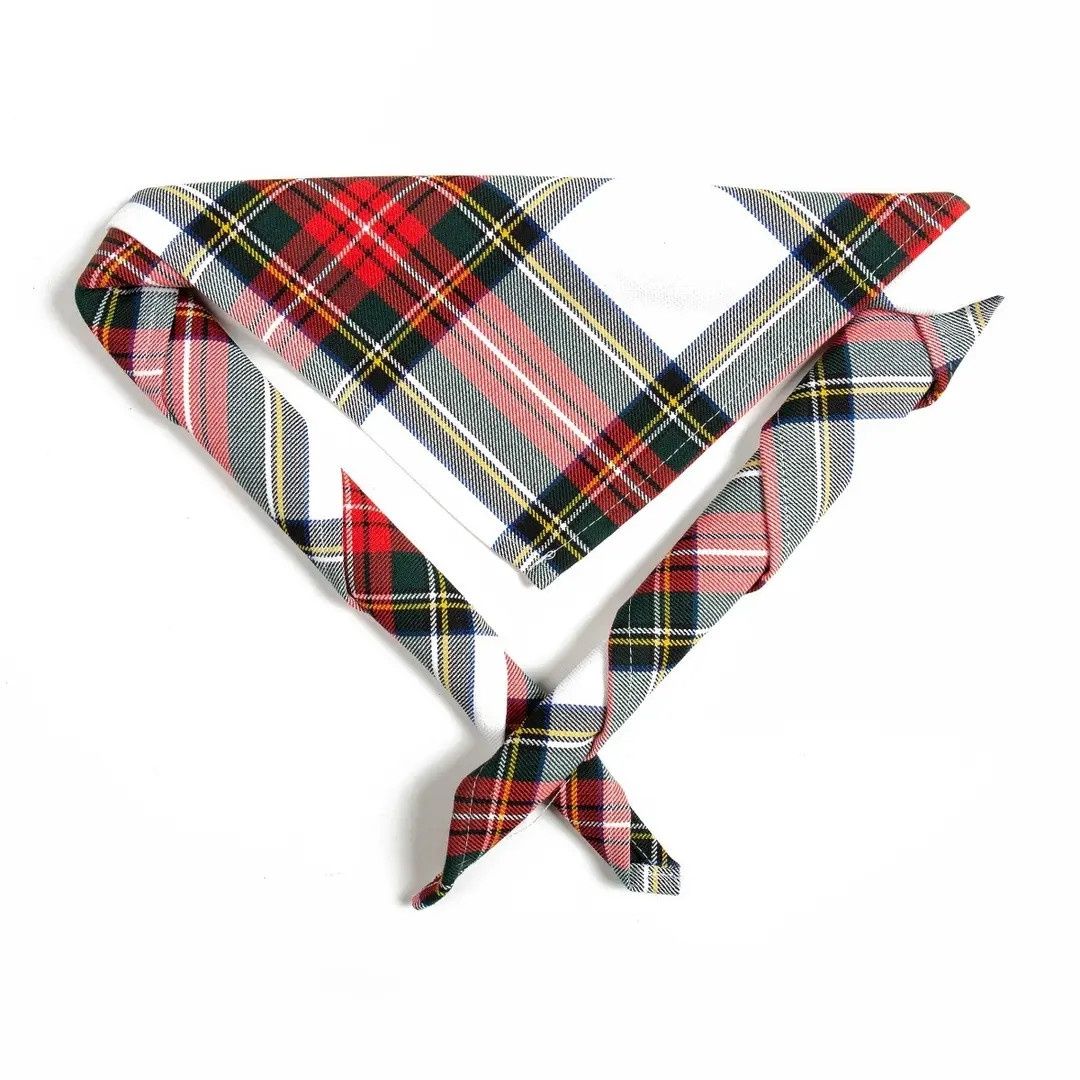 Kids Dress Stewart tartan scarf/necker