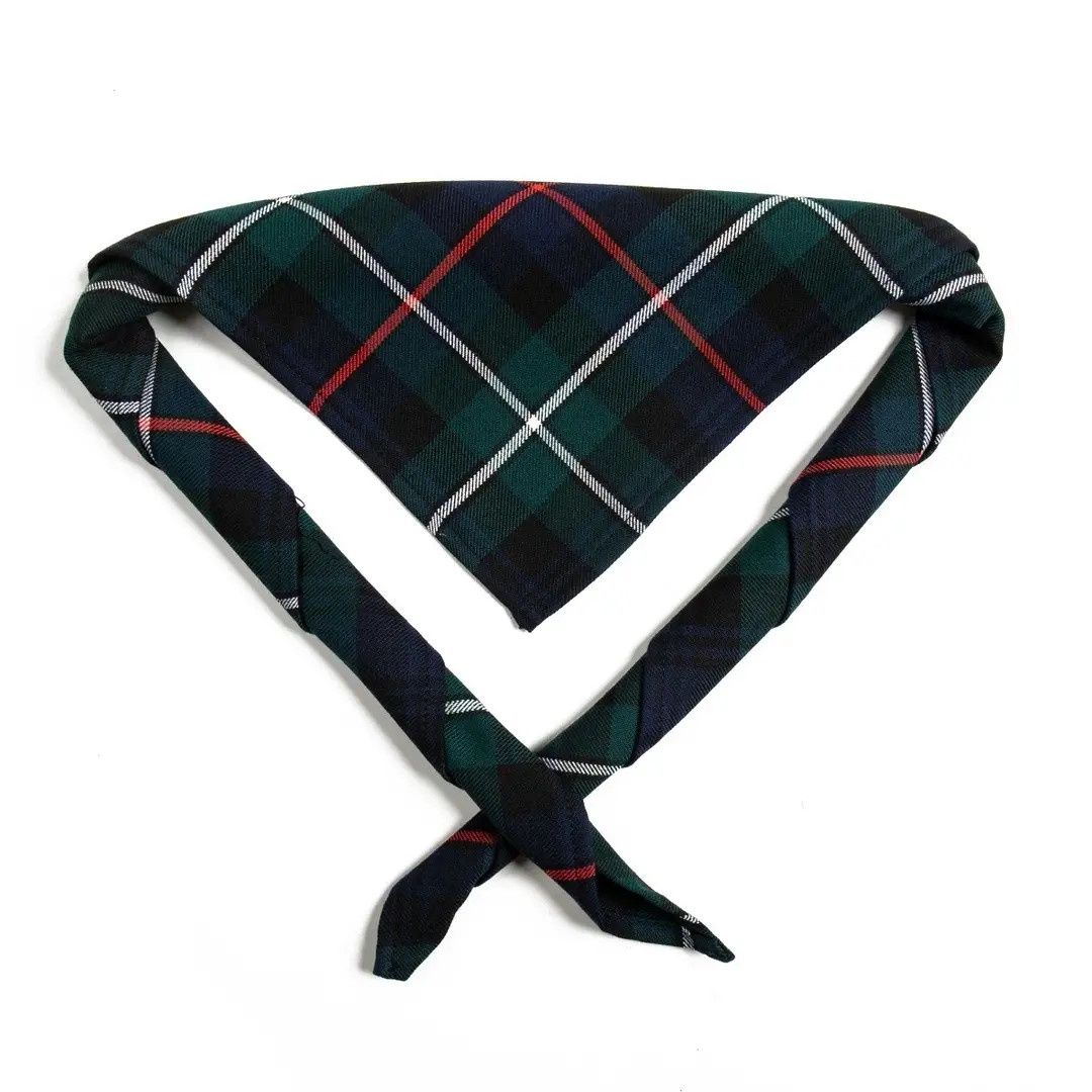 Kids McKenzie tartan scarf/necker
