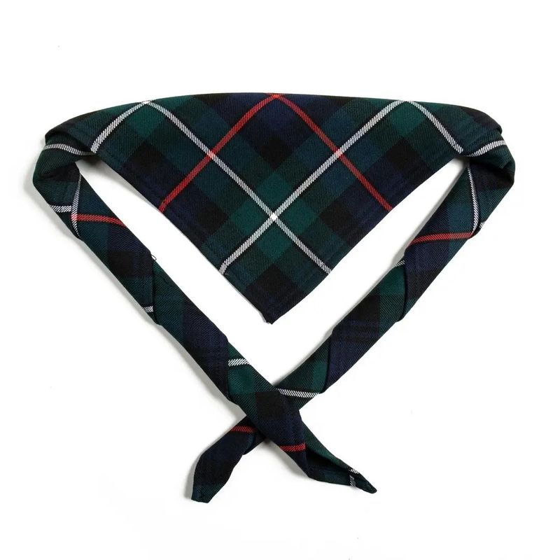 Kids McKenzie tartan scarf/necker