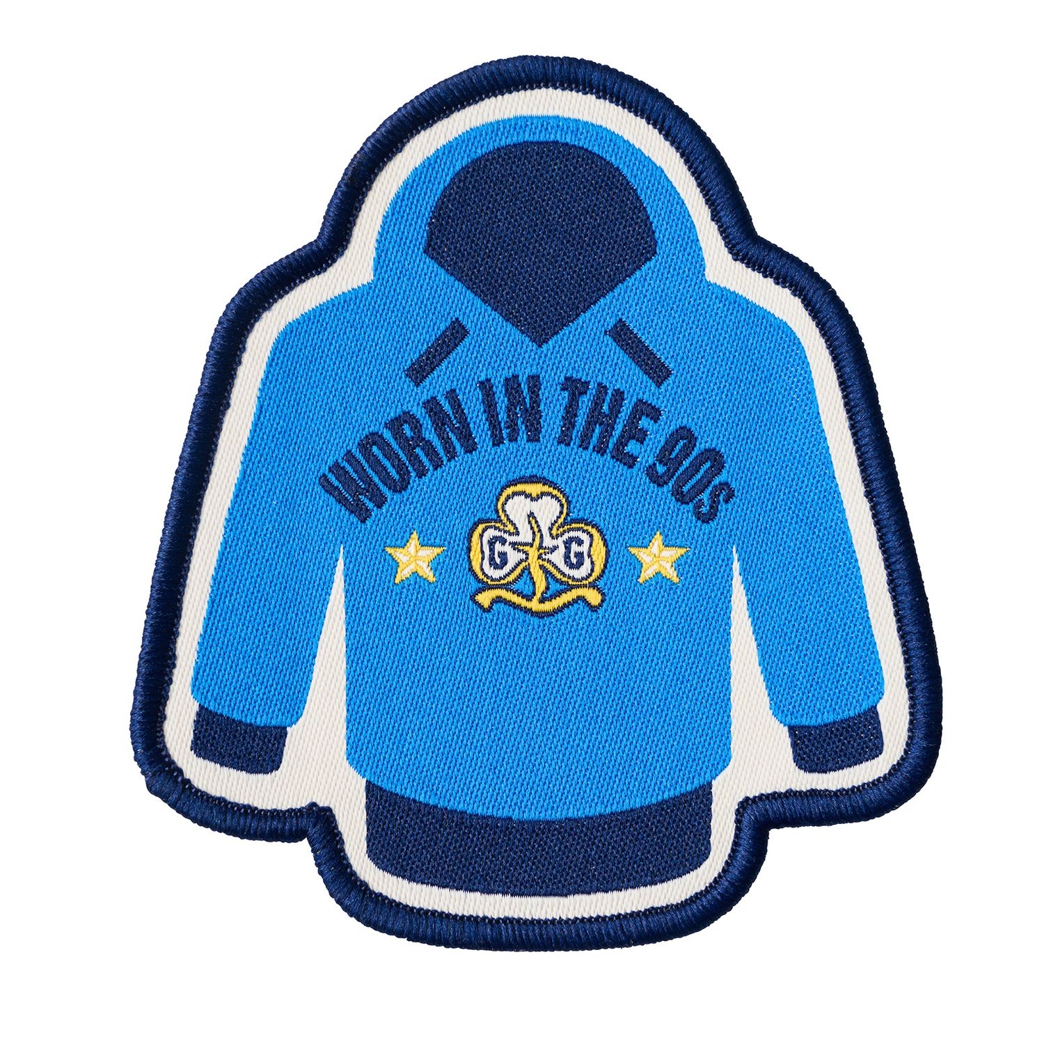 Worn in the 90s Guides woven badge