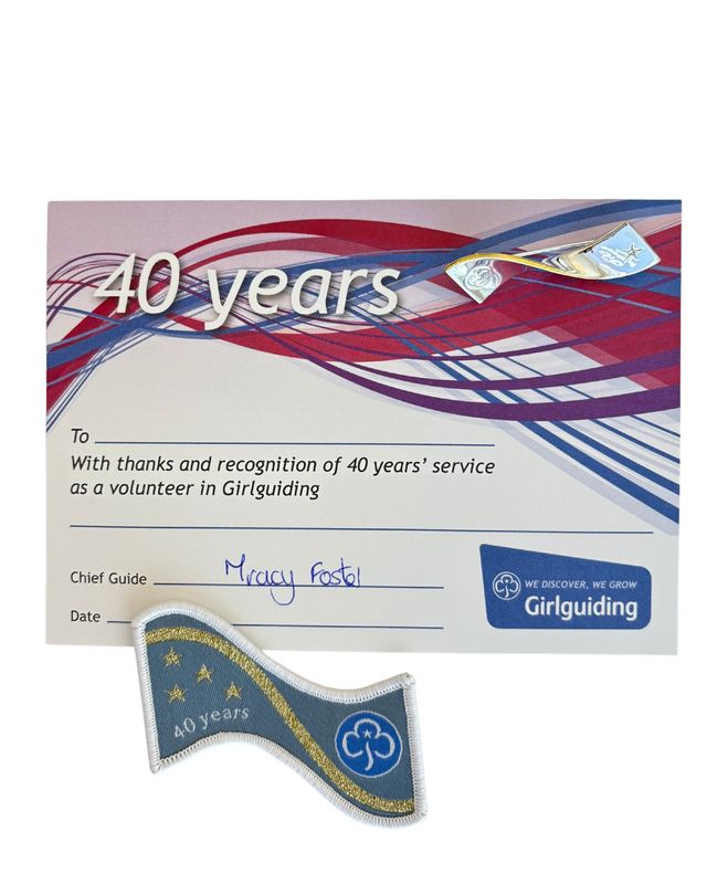 40 year long service
