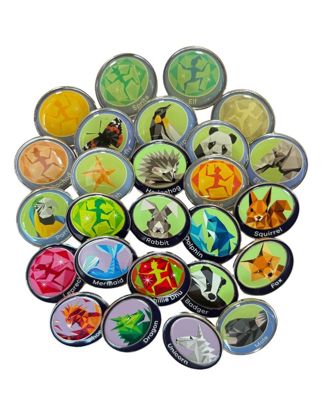 Metal emblem badges